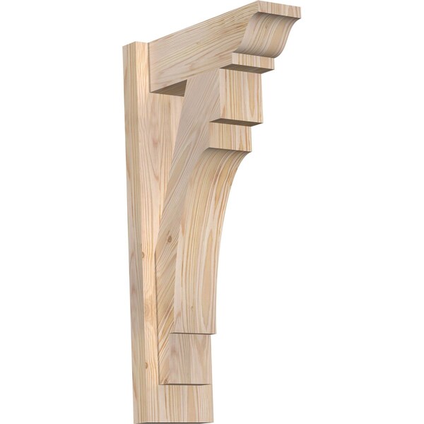 Ekena Millwork Merced Traditional Smooth Outlooker, Douglas Fir, 5 1/2"W x 14"D x 26"H OUT06X14X26MRC01SDF - main
